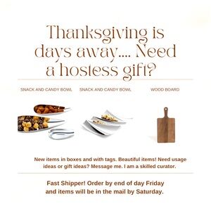 Pop over to my closet! Need a hostess gift? Thanksgiving is days away!!